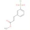2-Propenoic acid, 3-[3-(chlorosulfonyl)phenyl]-, methyl ester, (2E)-