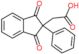 (1,3-dioxo-2-phenyl-2,3-dihydro-1H-inden-2-yl)acetic acid