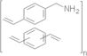 4-Aminomethylstyrene-divinylbenzene copolymer