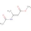 2-Butenoic acid, 3-(acetylamino)-, methyl ester, (2E)-