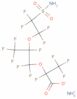 ammonium 2-[2-[2-(aminosulphonyl)-1,1,2,2-tetrafluoroethoxy]-1,1,2,3,3,3-hexafluoropropoxy]-2,3,3,…