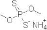 Phosphorodithioic acid, O,O-dimethyl ester, ammonium salt (1:1)