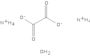 diAmmonium oxalate monohydrate