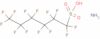 1-Hexanesulfonic acid, 1,1,2,2,3,3,4,4,5,5,6,6,6-tridecafluoro-, ammonium salt (1:1)