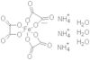 Ethanedioic acid, ammonium iron(3+) salt, hydrate (3:3:1:3)