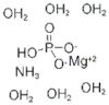 Acide phosphorique, sel d'ammonium et de magnésium (1:1:1), hexahydraté