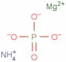 ammonium magnesium orthophosphate