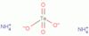 diammonium tetraoxotellurate