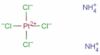 Tetrachloroplatinato de diamonio