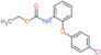 Carbamic acid, [2-(4-chlorophenoxy)phenyl]-, ethyl ester