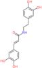 (2E)-3-(3,4-dihydroxyphenyl)-N-[2-(3,4-dihydroxyphenyl)ethyl]prop-2-enamide