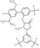 (4S,5R)-5-[3,5-bis(trifluoromethyl)phenyl]-3-{[4'-fluoro-2'-methoxy-5'-(propan-2-yl)-4-(trifluoromethyl)biphenyl-2-yl]methyl}-4-methyl-1,3-oxazolidin-2-one