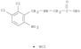 Glycine, N-[(2,3-dichloro-6-nitrophenyl)methyl]-, ethyl ester, hydrochloride (1:1)