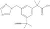 3-(1-Ciano-1-metiletil)-α,α-dimetil-5-(1H-1,2,4-triazol-1-ilmetil)benzenoacético ácido