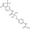 N-[4-Nitro-3-(trifluoromethyl)phenyl]-(2S)-3-[4-(acetylamino)phenoxy]-2-hydroxy-2-methylpropanamide