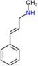 (2E)-N-methyl-3-phenylprop-2-en-1-amine