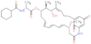 D-Alanine, N-(cyclohexylcarbonyl)-, (5R,6E,8E,10E,13S,14R,15R,16Z)-15-hydroxy-5-methoxy-14,16-dime…