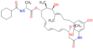 D-Alanine, N-(cyclohexylcarbonyl)-, (5R,6E,8E,10E,13S,14R,15R,16Z)-15,22,24-trihydroxy-5-methoxy-1…