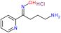 4-amino-1-(2-pyridyl)butan-1-one oxime hydrochloride