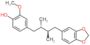 4-[(2S,3R)-4-(1,3-benzodioxol-5-yl)-2,3-dimethylbutyl]-2-methoxyphenol