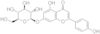7-(β-D-glucopyranosyloxy)-5-hydroxy-2-(4-hydroxyphenyl)-4H-1-benzopyran-4-one