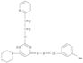 Benzaldehyde,3-methyl-,2-[6-(4-morpholinyl)-2-[2-(2-pyridinyl)ethoxy]-4-pyrimidinyl]hydrazone
