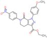 ethyl 1-(4-methoxyphenyl)-6-(4-nitrophenyl)-7-oxo-4,5,6,7-tetrahydro-1H-pyrazolo[3,4-c]pyridine-3-carboxylate