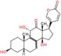 (3beta,5beta,8xi,9xi,11alpha)-3,11,14-trihydroxy-12-oxobufa-20,22-dienolide