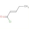 2-Pentenoyl chloride, (2E)-