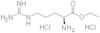 L-Arginine, ethyl ester, hydrochloride (1:2)