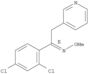 Ethanone,1-(2,4-dichlorophenyl)-2-(3-pyridinyl)-, O-methyloxime, (1E)-