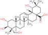 (2alpha,3beta,19alpha)-2,3,19,23-tetrahydroxyolean-12-en-28-oic acid