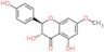 (2R,3R)-3,5-dihydroxy-2-(4-hydroxyphenyl)-7-methoxy-2,3-dihydro-4H-chromen-4-one