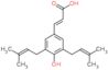 (E)-3-[4-hydroxy-3,5-bis(3-methylbut-2-enyl)phenyl]prop-2-enoic acid