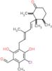 3-Chloro-4,6-dihydroxy-2-methyl-5-[(2E,4E)-3-methyl-5-[(1R,2R,6R)-1,2,6-trimethyl-3-oxocyclohexyl]…