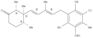 3-chloro-4,6-dihydroxy-2-methyl-5-[(2E,4Z)-3-methyl-5-(1,2,6-trimethyl-3-oxocyclohexyl)penta-2,4-dien-1-yl]benzaldehyde