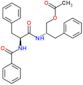 (2S)-2-[(N-benzoylphenylalanyl)amino]-3-phenylpropyl acetate