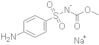 sodium methyl [(4-aminophenyl)sulphonyl]carbamate