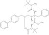 N-(Methoxycarbonyl)-3-methyl-<span class="text-smallcaps">L</span>-valine 2-[(2S,3S)-3-[[(2S)-2-amino-3,3-dimethyl-1-oxobutyl]amino]-2-hydroxy-4-phenylbutyl]-2-[[4-(2-pyridinyl)phenyl]methyl]hydrazide