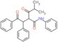 4-methyl-3-oxo-2-(2-oxo-1,2-diphenyl-ethyl)-N-phenyl-pentanamide