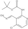 1,1-Dimethylethyl N-[4-chloro-3-[(hydroxyimino)methyl]-2-pyridinyl]carbamate