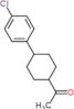 1-[4-(4-chlorophenyl)cyclohexyl]ethanone