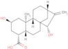 (4α)-2β,15α-dihydroxy-19-norkaur-16-en-18-oic acid