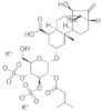 19-Norkaur-16-en-18-oic acid, 15-hydroxy-2-[[2-O-(3-methyl-1-oxobutyl)-3,4-di-O-sulfo-β-D-glucopyr…