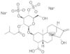 19-Norkaur-16-en-18-oic acid, 15-hydroxy-2-[[2-O-(3-methyl-1-oxobutyl)-3,4-di-O-sulfo-β-D-glucopyr…