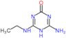 4-amino-6-(ethylamino)-1,3,5-triazin-2(5H)-one