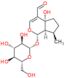 (1S,4aR,7R,7aR)-4-formyl-4a-hydroxy-7-methyl-1,4a,5,6,7,7a-hexahydrocyclopenta[c]pyran-1-yl beta-D-glucopyranoside