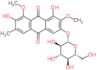 3-(β-D-Glucopyranosyloxy)-1,7-dihydroxy-2,8-dimethoxy-6-methyl-9,10-anthracenedione