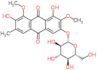 4,6-dihydroxy-3,5-dimethoxy-7-methyl-9,10-dioxo-9,10-dihydroanthracen-2-yl beta-D-glucopyranoside