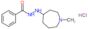 N'-(1-methylazepan-4-yl)benzohydrazide hydrochloride
